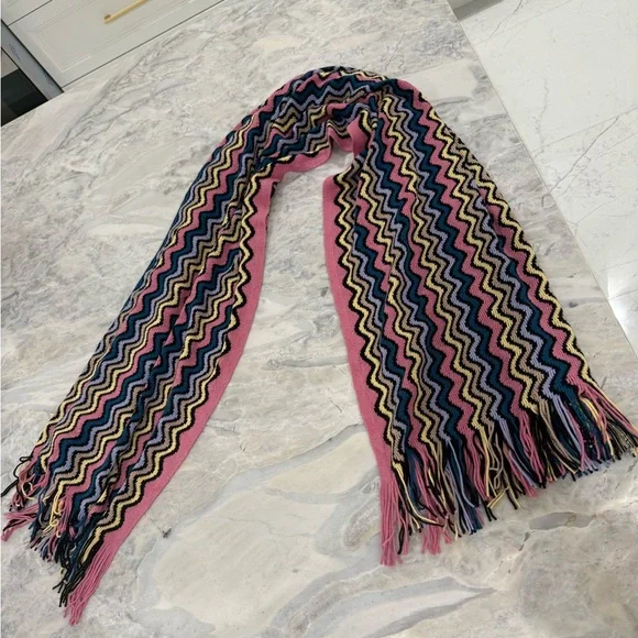 💝NWT Missoni Multicolor poncho /scarf - Picture 4 of 7